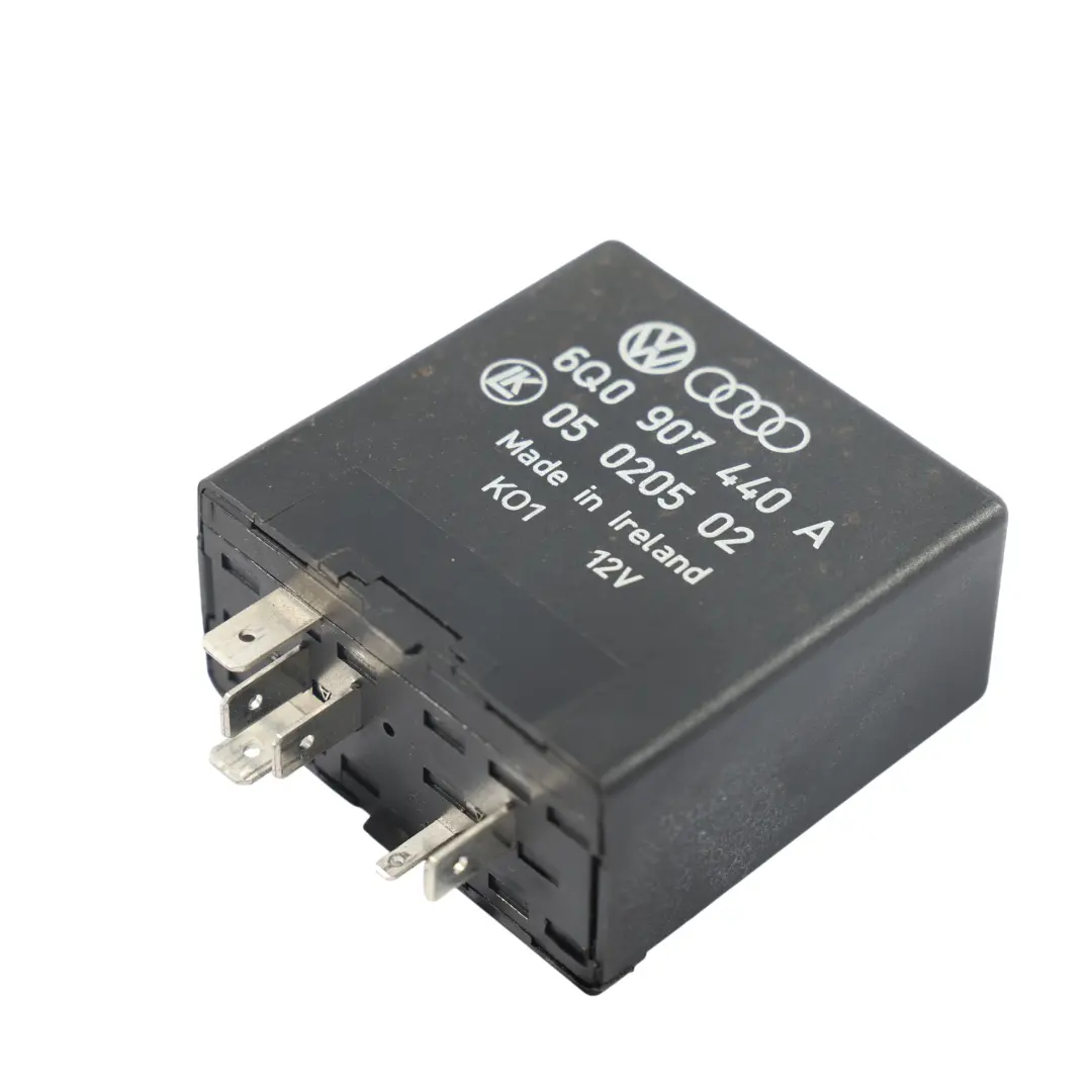 Control Unit 6 Pin 12V 361 to Volkswagen Transporter T5 Black Relay with Part number 6Q0907440A Volkswagen Transporter T5 Black Relay Control Unit 6 Pin 12V 361 - SKU 6Q0907440A - Part number 6Q0907440A