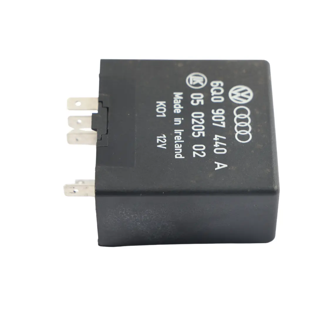 Schwarz Relais Steuergerät 6 Pin 12V 361 für Volkswagen Transporter T5 mit Teilenummer 6Q0907440A Volkswagen Transporter T5 Schwarz Relais Steuergerät 6 Pin 12V 361 - SKU 6Q0907440A - Teilenummer 6Q0907440A