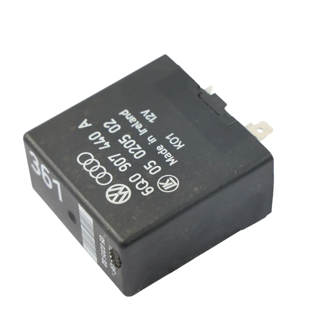 Schwarz Relais Steuergerät 6 Pin 12V 361 für Volkswagen Transporter T5 mit Teilenummer 6Q0907440A Volkswagen Transporter T5 Schwarz Relais Steuergerät 6 Pin 12V 361 - SKU 6Q0907440A - Teilenummer 6Q0907440A