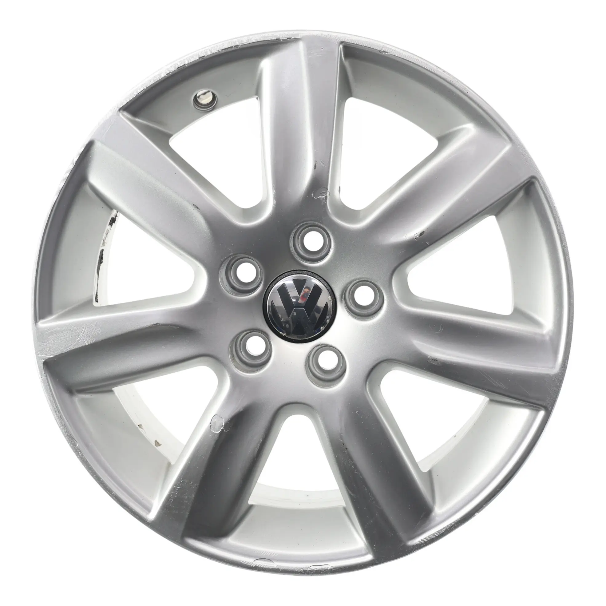 VW Volkswagen Polo 6R Mk5 Jante Alliage Argentée Pour 15" ET:40 6J 6R0601025L