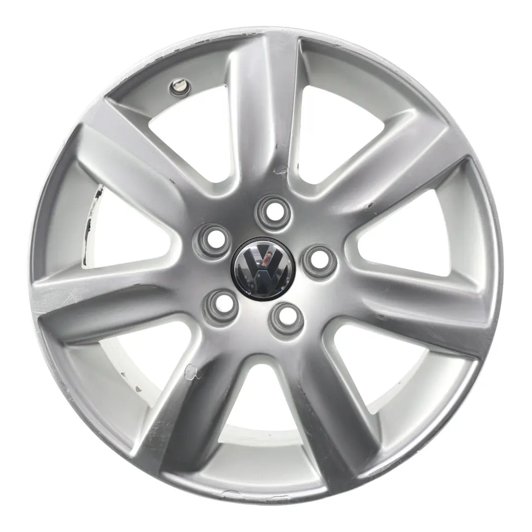 VW Volkswagen Polo 6R Mk5 Silver Wheel Alloy Rim 15" ET:40 6J - SKU 6R0601025L-2 - Part number 6R0601025L