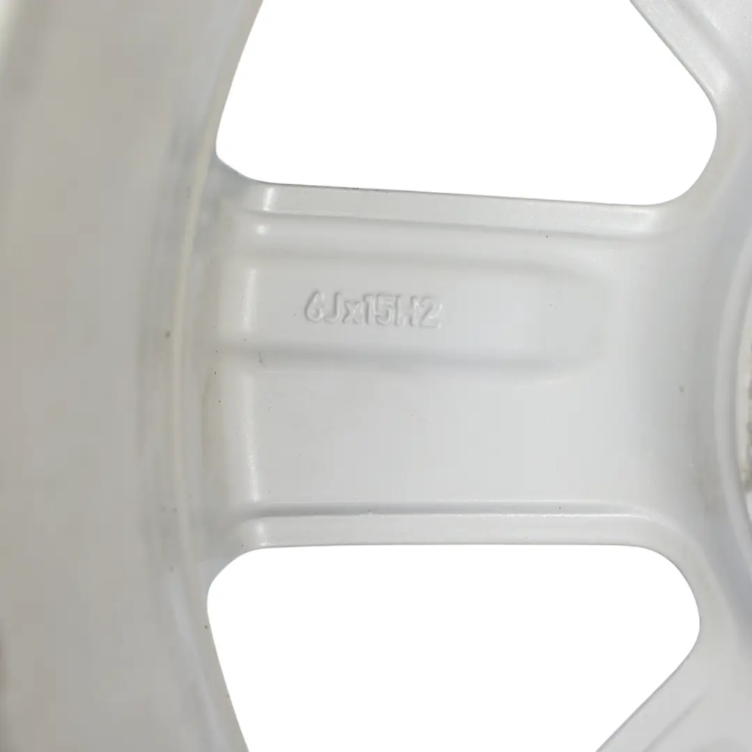 Mk5 Silver Wheel Alloy Rim 15" ET:40 6J to VW Volkswagen Polo 6R with Part number 6R0601025L VW Volkswagen Polo 6R Mk5 Silver Wheel Alloy Rim 15" ET:40 6J - SKU 6R0601025L-3 - Part number 6R0601025L