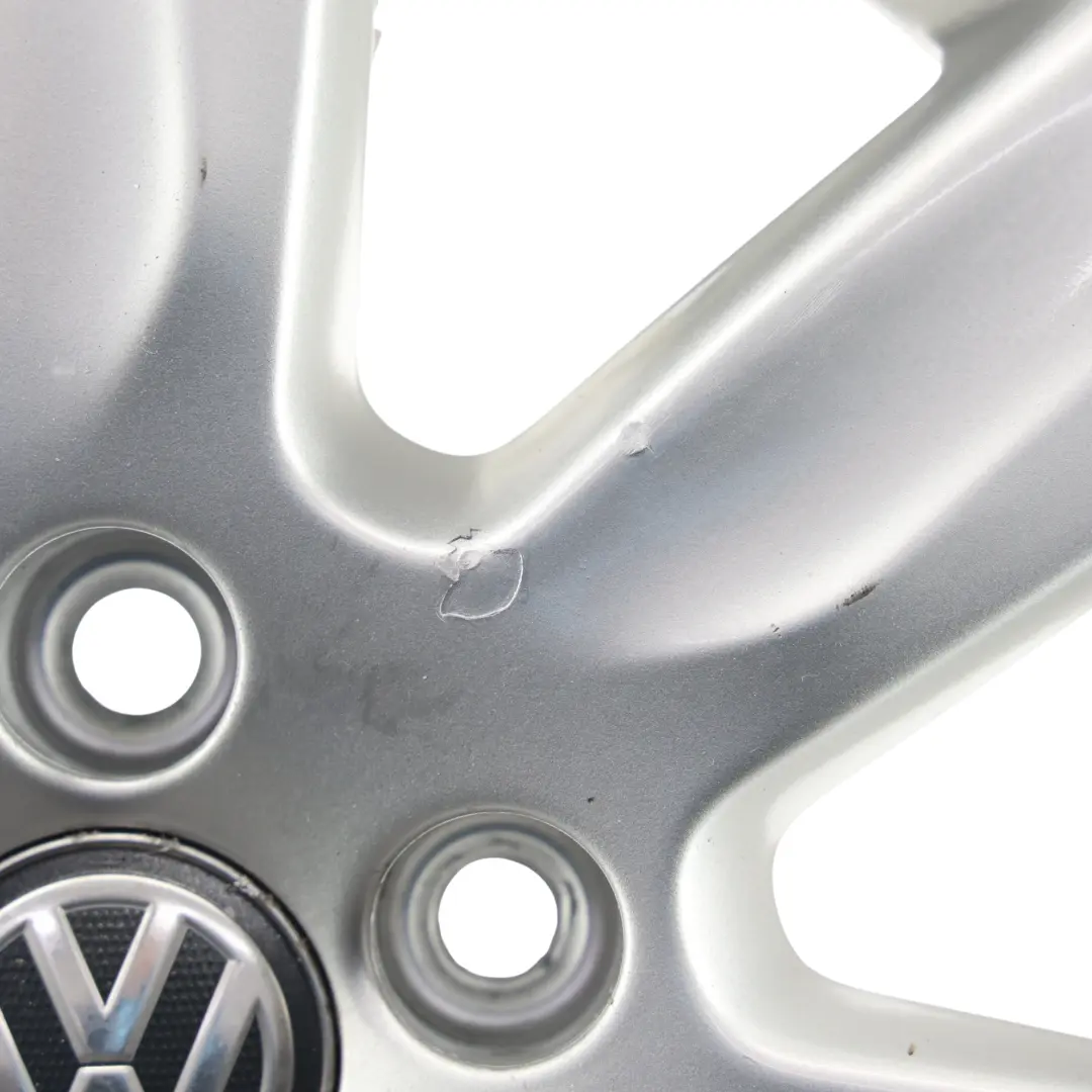 VW Volkswagen Polo 6R Mk5 Silver Wheel Alloy Rim 15" ET:40 6J - SKU 6R0601025L-3 - Part number 6R0601025L