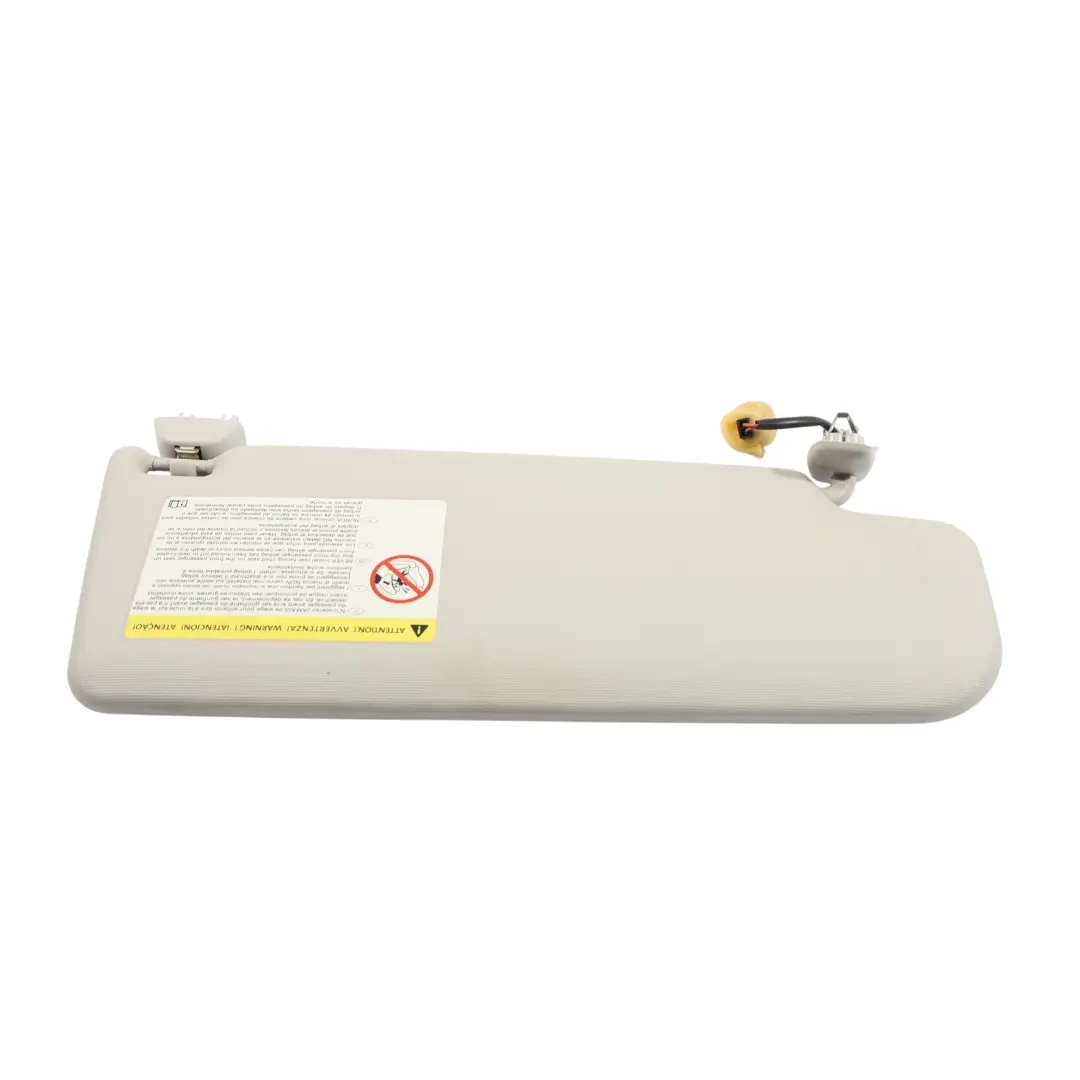 Pare-Soleil Avant Gauche Gris pour Volkswagen Polo 6R à propos du numéro de pièce 6R0857551A Volkswagen Polo 6R Pare-Soleil Avant Gauche Gris - SKU 6R0857551A-2 - Numéro de pièce 6R0857551A