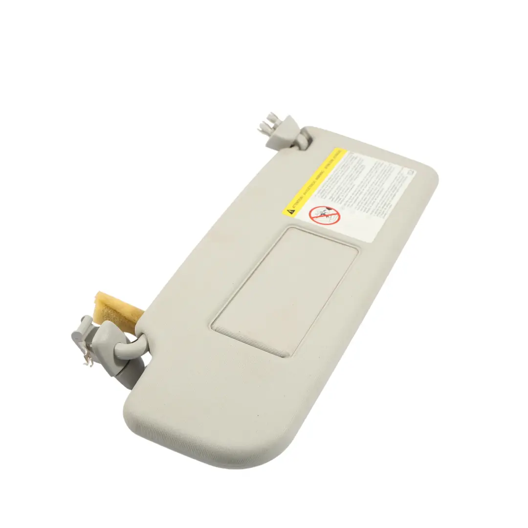 Pare-Soleil Avant Gauche Gris pour Volkswagen Polo 6R à propos du numéro de pièce 6R0857551A Volkswagen Polo 6R Pare-Soleil Avant Gauche Gris - SKU 6R0857551A-2 - Numéro de pièce 6R0857551A