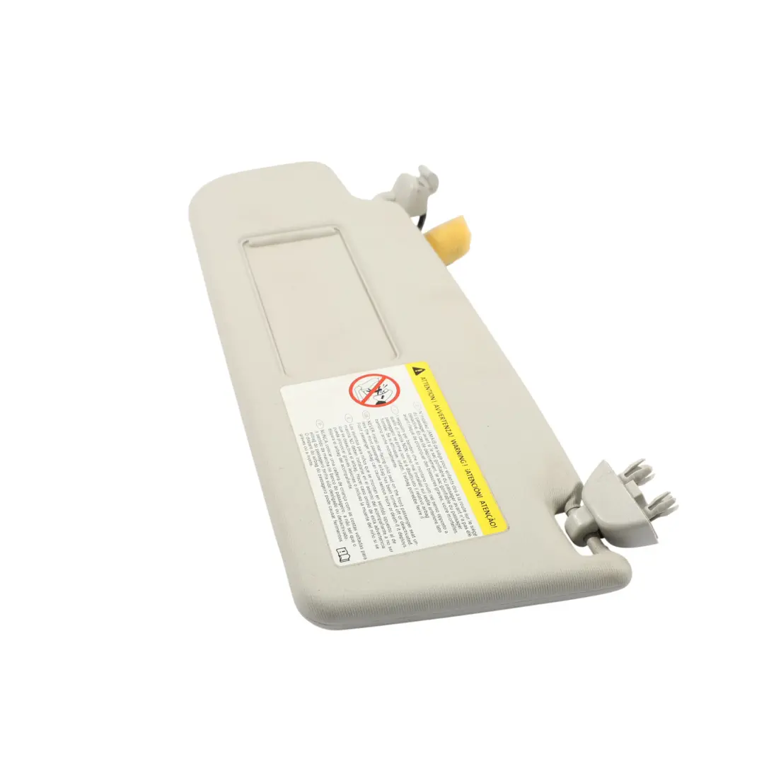 Pare-Soleil Avant Gauche Gris pour Volkswagen Polo 6R à propos du numéro de pièce 6R0857551A Volkswagen Polo 6R Pare-Soleil Avant Gauche Gris - SKU 6R0857551A-2 - Numéro de pièce 6R0857551A