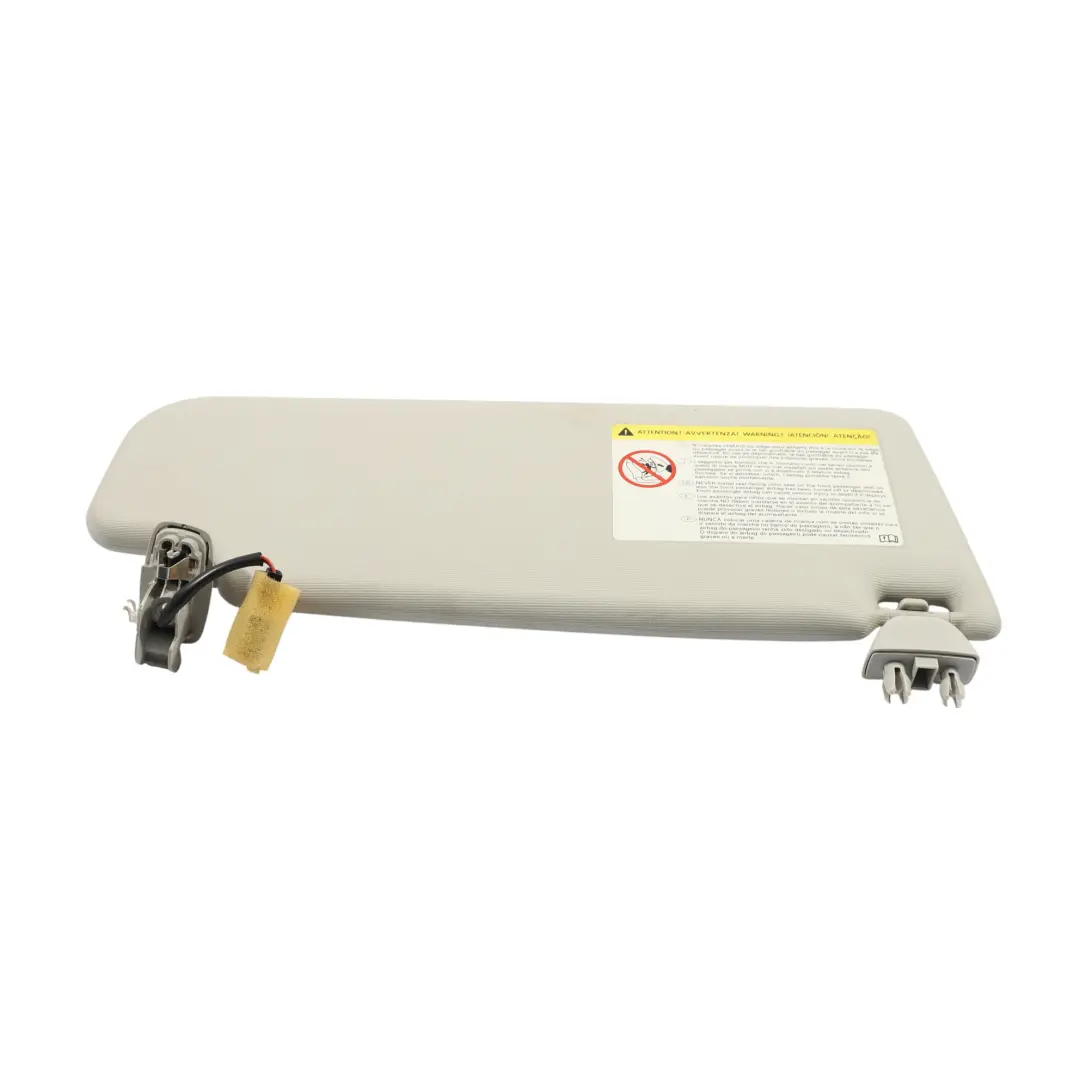 Sonnenblende Vorne Links Grau Beleuchteter Spiegel für Volkswagen Polo 6R mit Teilenummer 6R0857551A Volkswagen Polo 6R Sonnenblende Vorne Links Grau Beleuchteter Spiegel - SKU 6R0857551A-2 - Teilenummer 6R0857551A