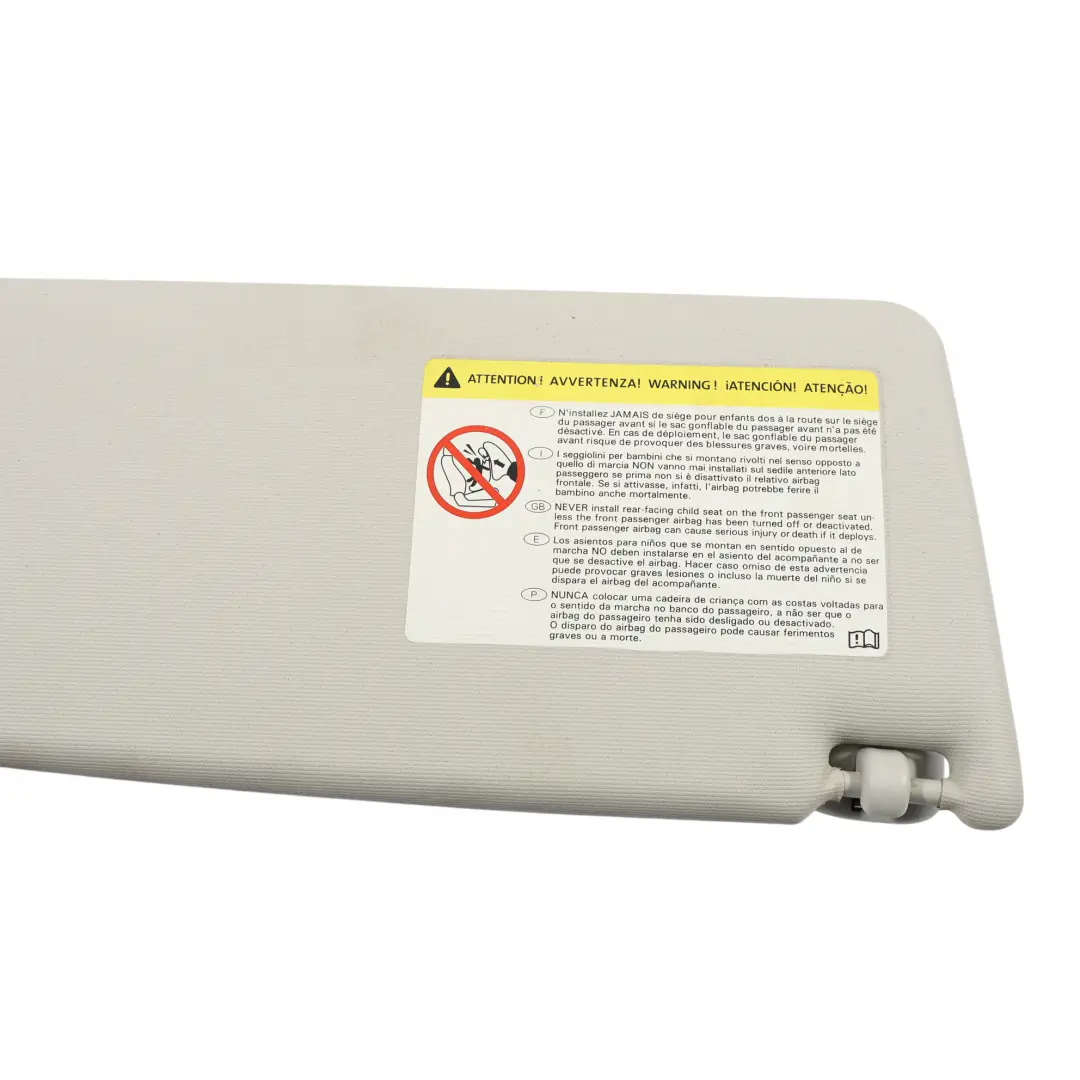 Osłona Przeciwsłoneczna Przednia Lewa do Volkswagen Polo 6R o numerze 6R0857551A Volkswagen Polo 6R Osłona Przeciwsłoneczna Przednia Lewa - SKU 6R0857551A-2 - Numer Części 6R0857551A