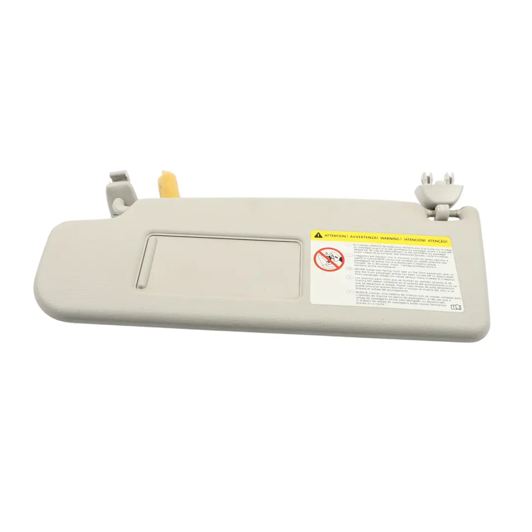 Sun Visor Front Left N/S Grey Iluminated Mirror to Volkswagen Polo 6R with Part number 6R0857551A Volkswagen Polo 6R Sun Visor Front Left N/S Grey Iluminated Mirror - SKU 6R0857551A-2 - Part number 6R0857551A