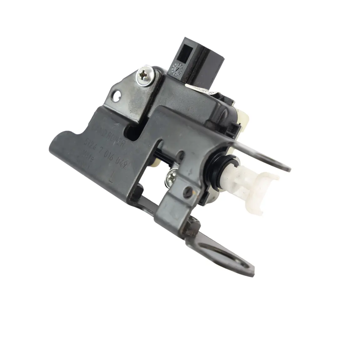 Actuador Pestillo Portón Trasero Inferior Izquierdo para Range Rover L322 con número de pieza 7016049 Range Rover L322 Actuador Pestillo Portón Trasero Inferior Izquierdo - SKU 7016049 - Número de pieza 7016049