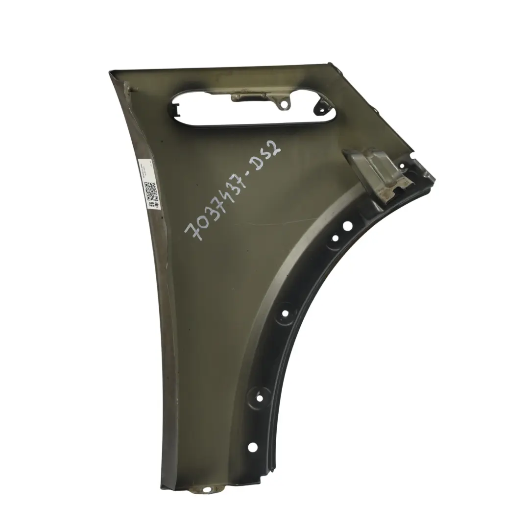 Side Panel Wing Fender Front Left N/S Dark Silver Metallic 871 to Mini R50 R52 R53 with Part number 7037437 Mini R50 R52 R53 Side Panel Wing Fender Front Left N/S Dark Silver Metallic 871 - SKU 7037437-DS2 - Part number 7037437