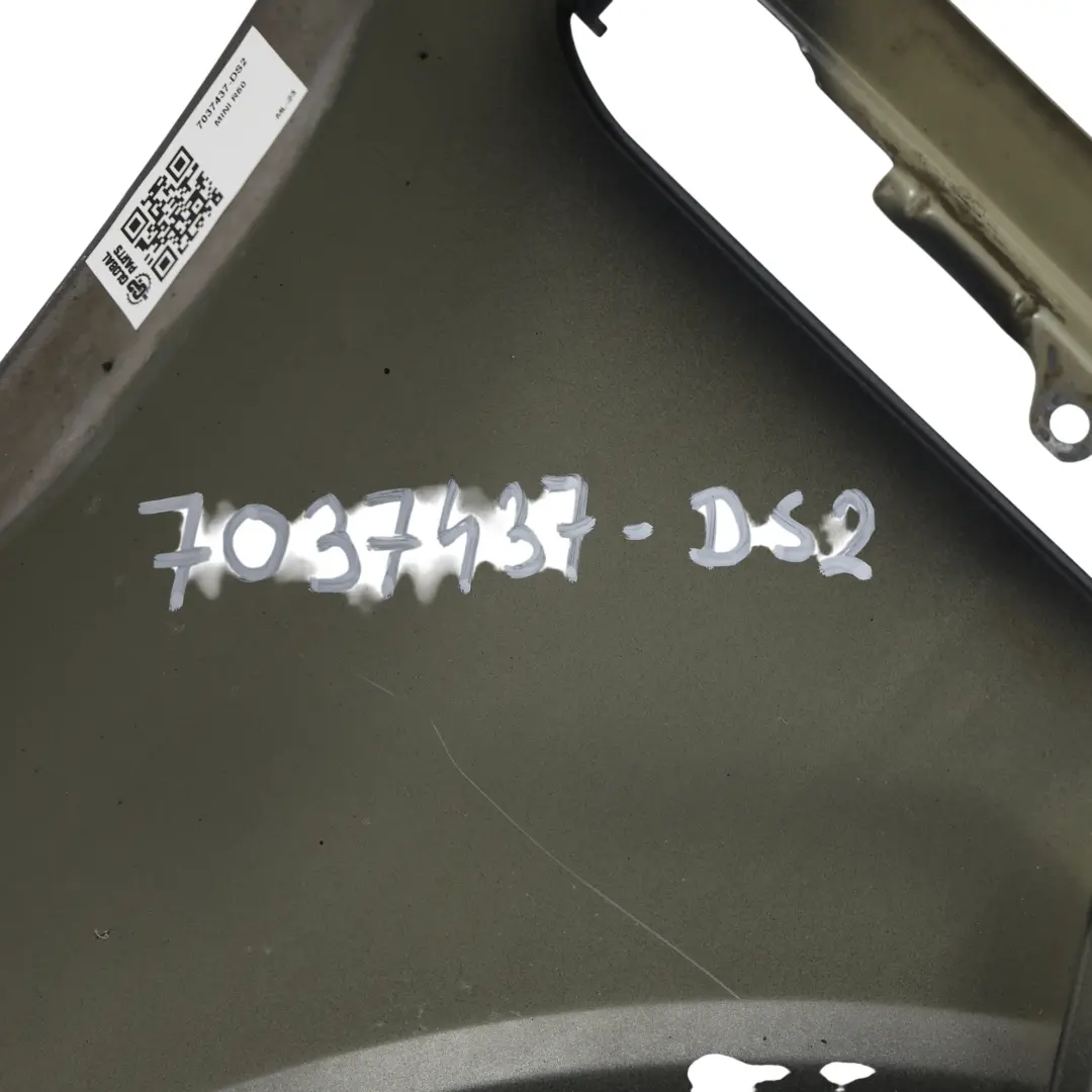Mini R50 R52 R53 Panel Lateral Guardabarros Delantero Izquierdo Dark Silver 871 - SKU 7037437-DS2 - Número de pieza 7037437