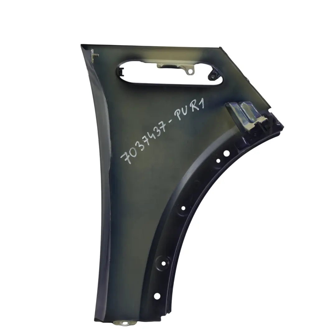 Side Panel Front Left N/S Wing Fender Black-eye Purple A24 to Mini R50 R52 R53 with Part number 7037437 Mini R50 R52 R53 Side Panel Front Left N/S Wing Fender Black-eye Purple A24 - SKU 7037437-PUR1 - Part number 7037437