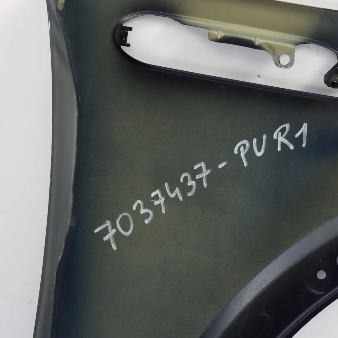 Side Panel Front Left N/S Wing Fender Black-eye Purple A24 to Mini R50 R52 R53 with Part number 7037437 Mini R50 R52 R53 Side Panel Front Left N/S Wing Fender Black-eye Purple A24 - SKU 7037437-PUR1 - Part number 7037437