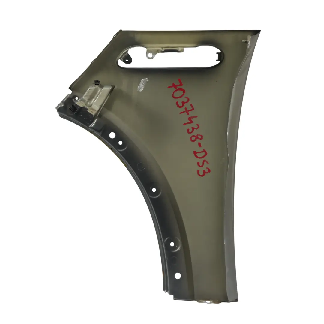 Side Panel Wing Fender Front Right O/S Dark Silver Metallic 871 to Mini R50 with Part number 7037438 Mini R50 Side Panel Wing Fender Front Right O/S Dark Silver Metallic 871 - SKU 7037438-DS3 - Part number 7037438