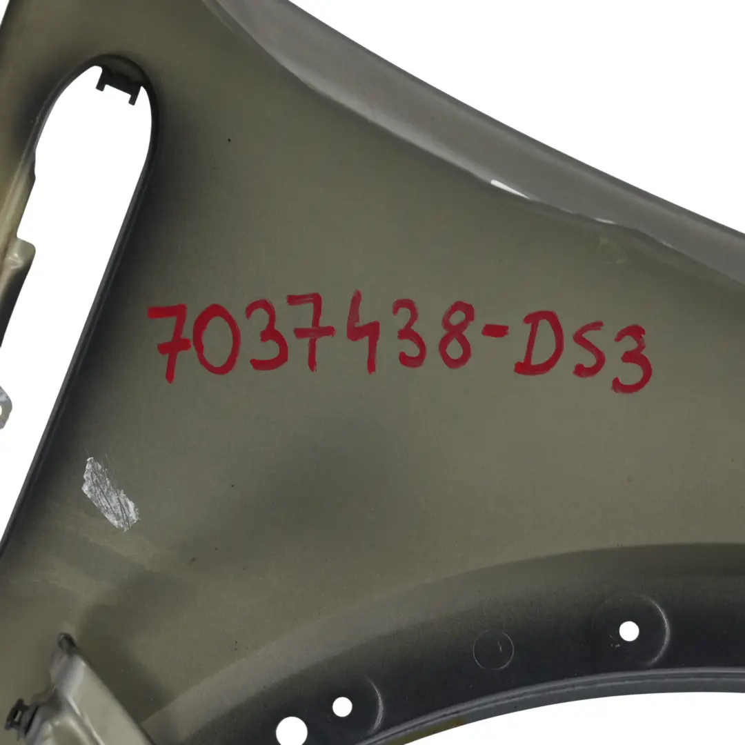 Mini R50 Pannello Laterale Parafango Anteriore Destro Dark Silver Metallic - 871 - SKU 7037438-DS3 - Numero di parte 7037438