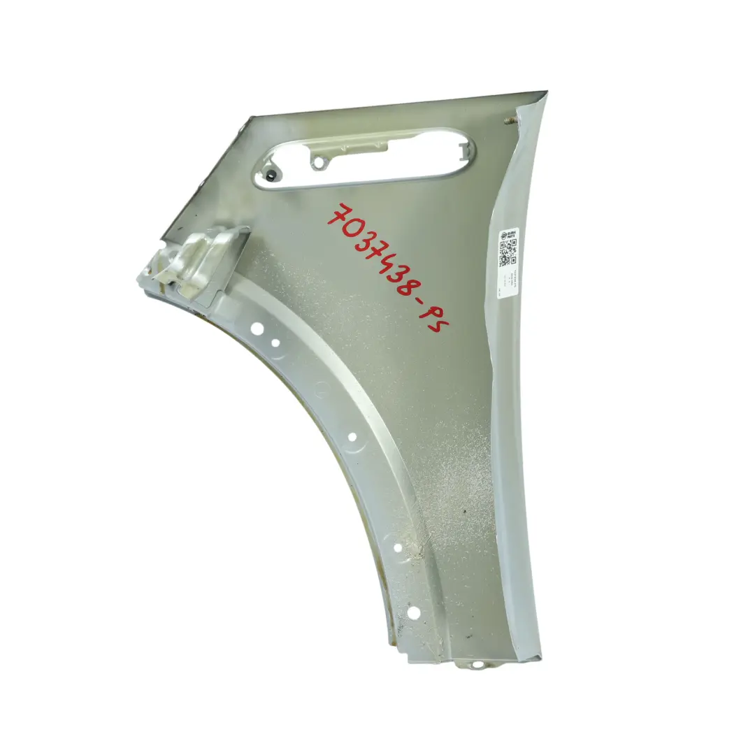 Mini R50 R52 R53 Pannello Laterale Anteriore Destro Parafango Pure Silver - 900 - SKU 7037438-PS - Numero di parte 7037438