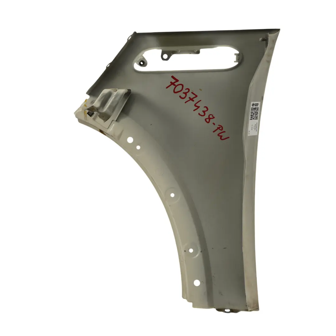 Mini R50 R53 Panel Lateral Delantero Derecho Guardabarros Pepper White - 850 - SKU 7037438-PW - Número de pieza 7037438
