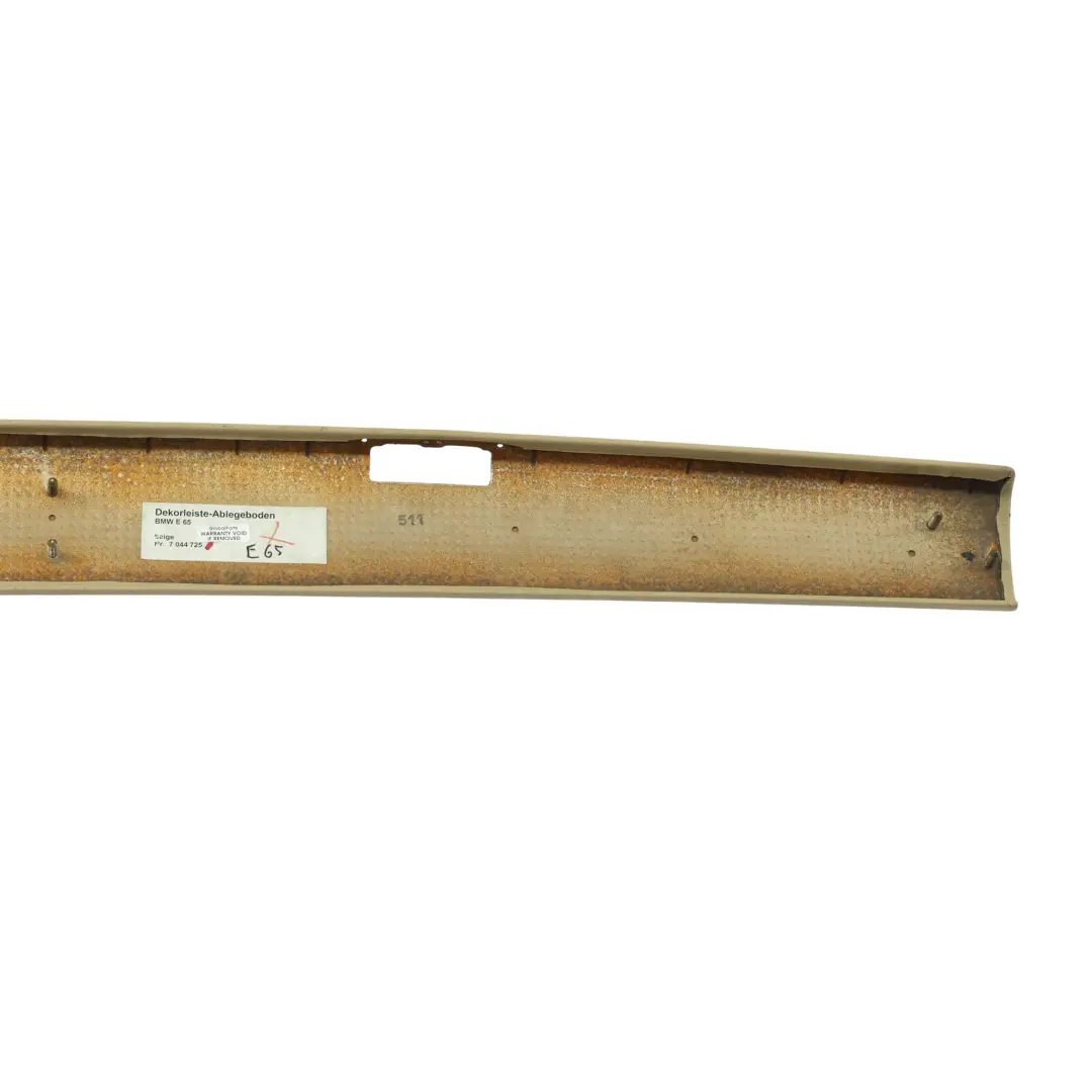 Série 7 E65 E66 Baguette Décorative Beige Plage Arrière pour BMW à propos du numéro de pièce 7044725 BMW Série 7 E65 E66 Baguette Décorative Beige Plage Arrière - SKU 7044725-1 - Numéro de pièce 7044725