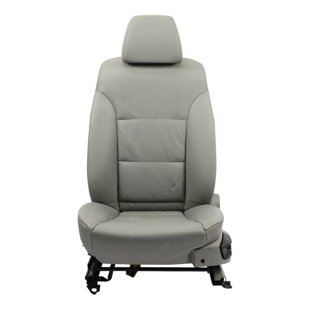 BMW E60 E61 Asiento Delantero De Cuero Eléctrico Dakota Gris Izquierdo - SKU 7076665-2 - Número de pieza 7076665