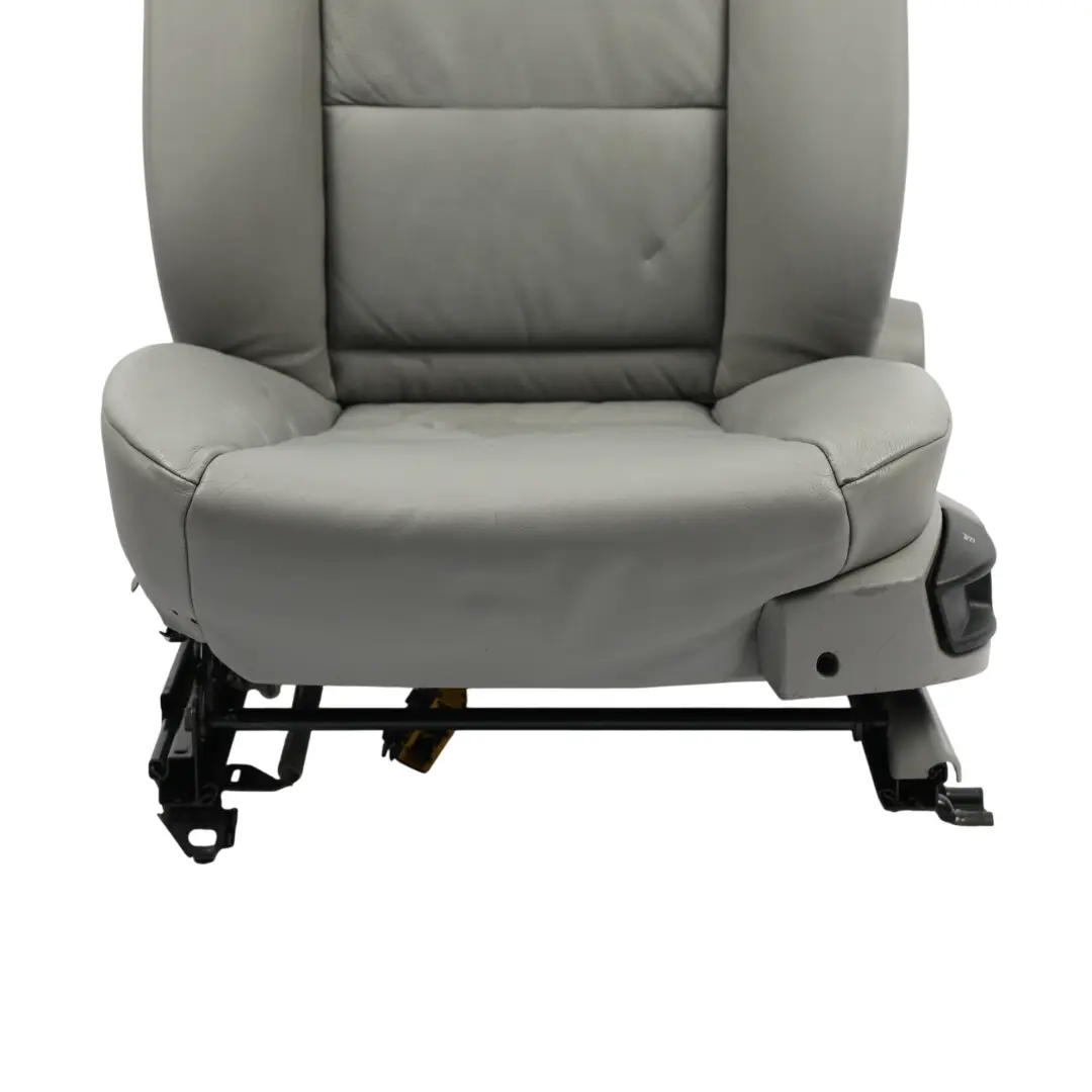 BMW E60 E61 Przedni Fotel Skórzany Elektryczny Dakota Grey Lewy Przód - SKU 7076665-2 - Numer Części 7076665