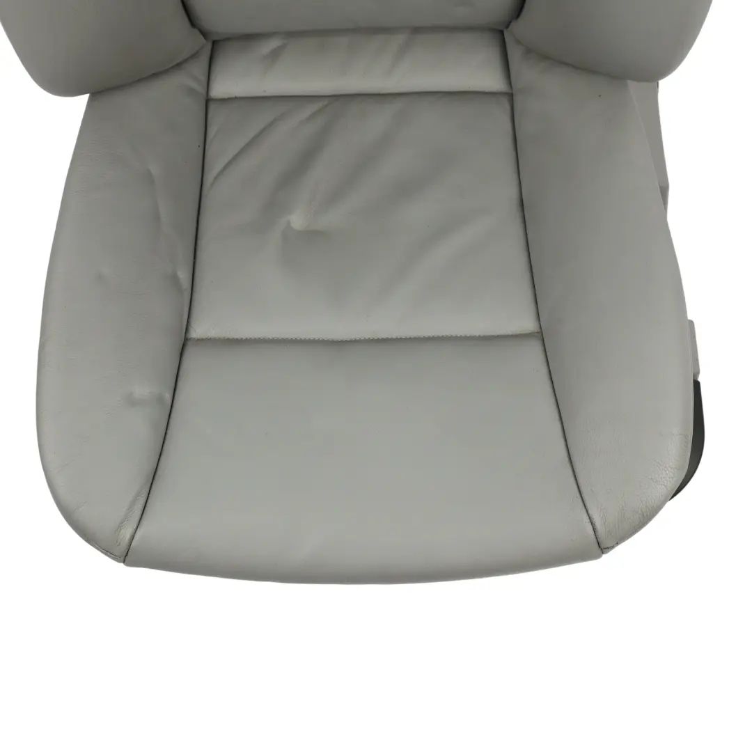BMW E60 E61 Sedile Anteriore In Pelle Elettrico Dakota Grey Sinistro - SKU 7076665-2 - Numero di parte 7076665