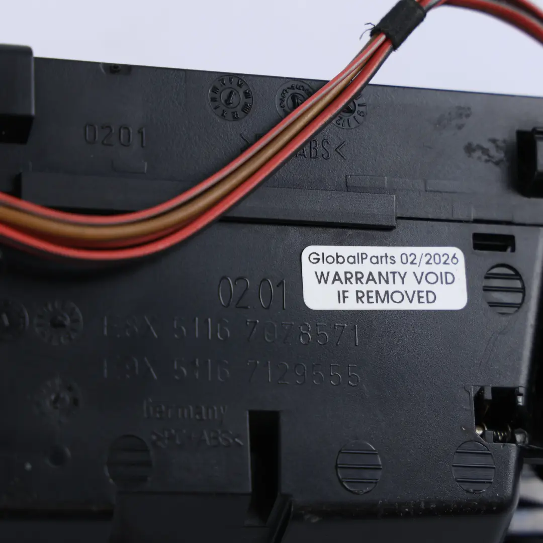 BMW E92 E93 Mittelkonsolenabdeckung Verkleidung Diamantschwarz - SKU 7078571-34 - Teilenummer 7078571