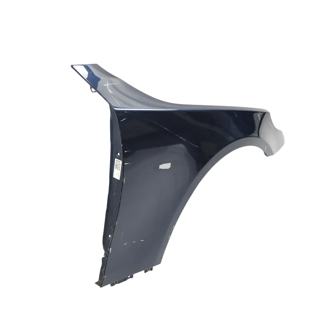 BMW E60 E61 Błotnik Prawy Przedni Tiefseeblau Niebieski Metalik - A76 - SKU 7111430-DSB1 - Numer Części 7111430
