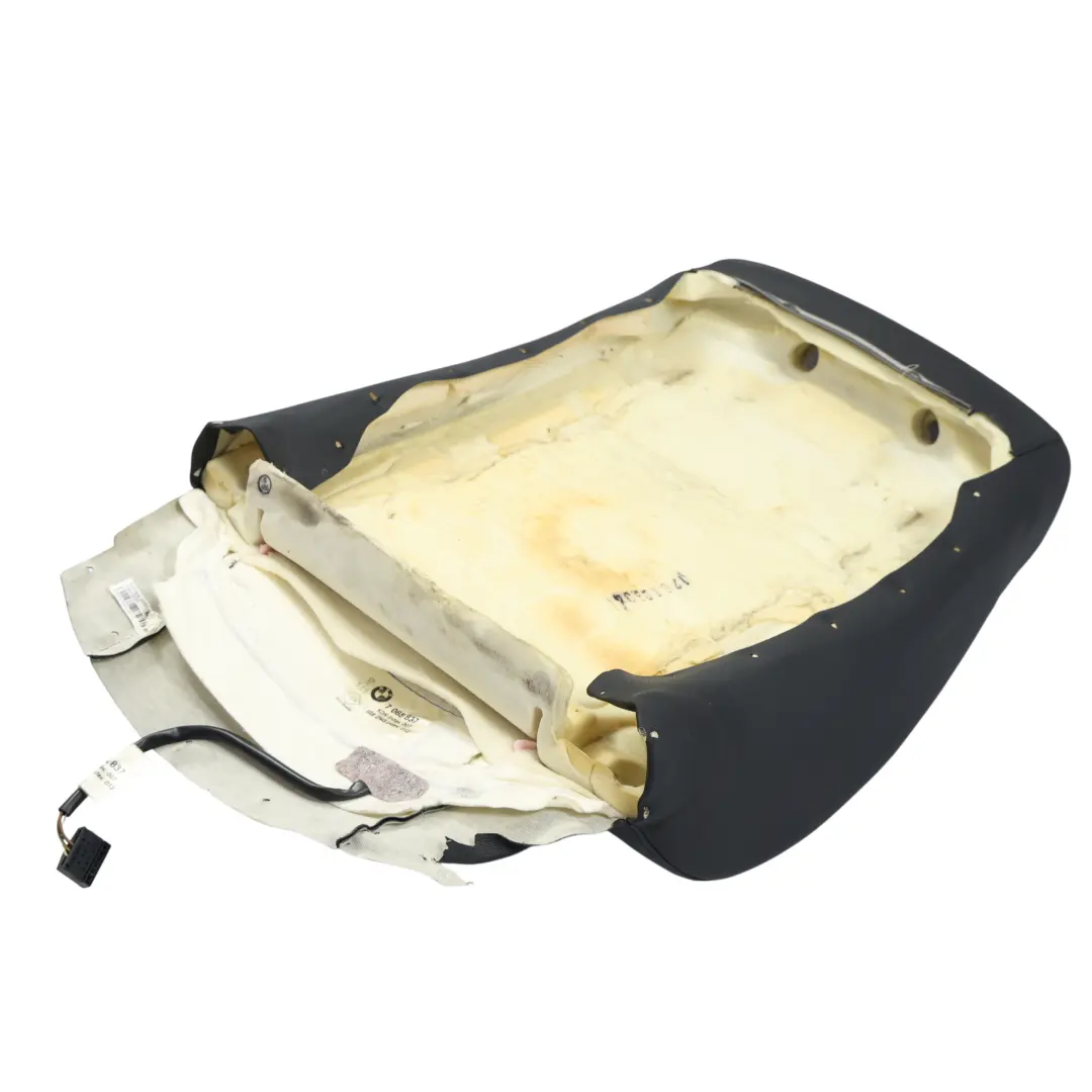 Asiento Delantero Respaldo Cuero Imitación Negro Izquierda Derecha para BMW E60 E61 con número de pieza 7112933 BMW E60 E61 Asiento Delantero Respaldo Cuero Imitación Negro Izquierda Derecha - SKU 7112933-3 - Número de pieza 7112933