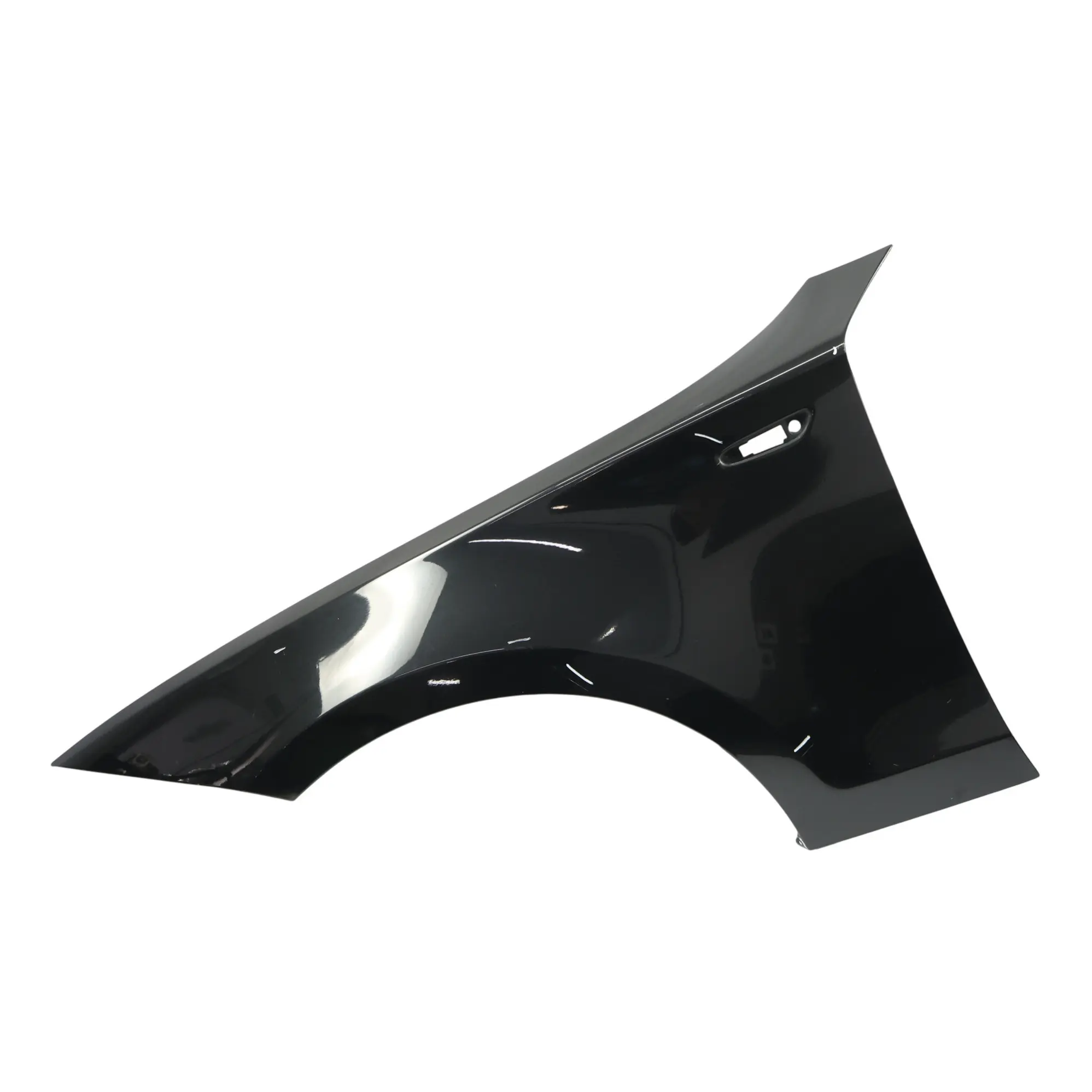 BMW E81 E87 Side Panel Wing Fender Front Left N/S Black Sapphire - 475