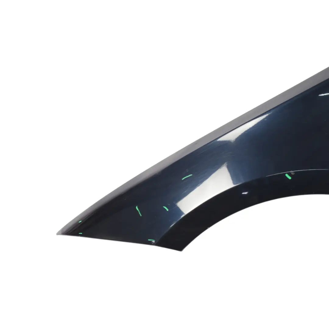 BMW E81 E87 Side Panel Wing Fender Front Left N/S Monacoblau Blue - A35 - SKU 7133227-MB1 - Part number 7133227