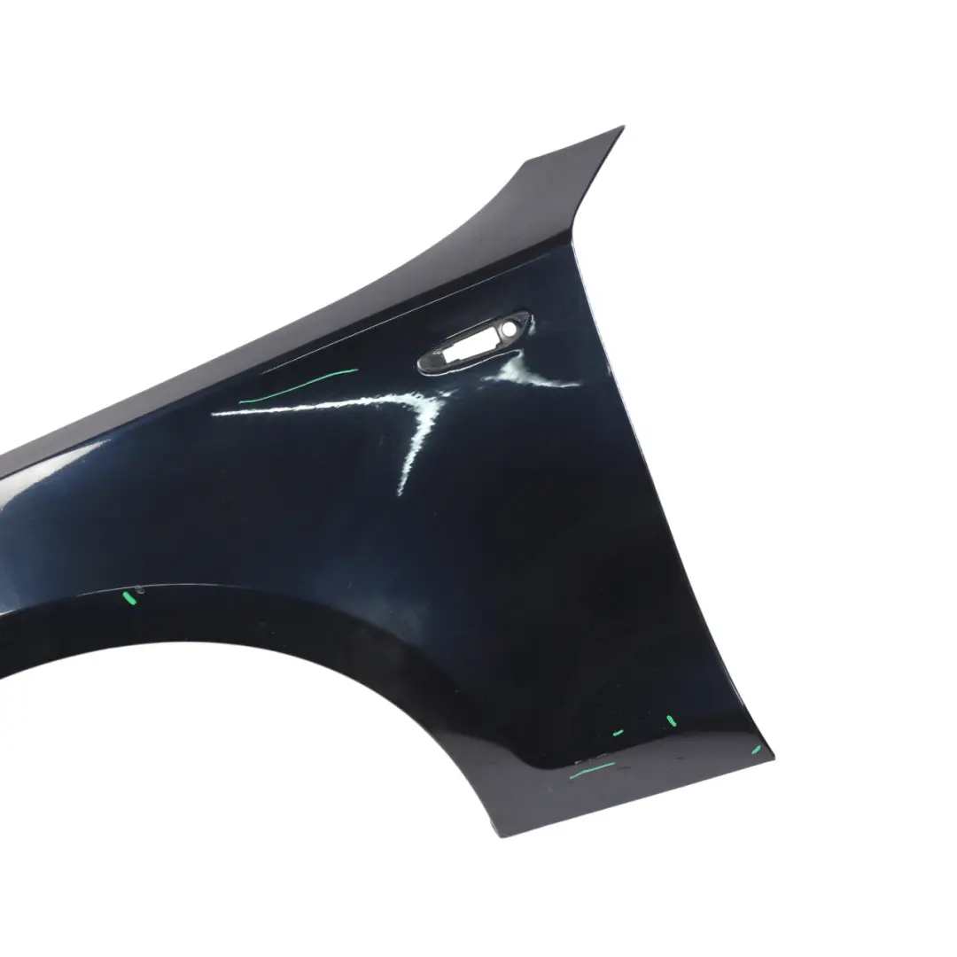 Side Panel Wing Fender Front Left N/S Monacoblau Blue - A35 to BMW E81 E87 with Part number 7133227 BMW E81 E87 Side Panel Wing Fender Front Left N/S Monacoblau Blue - A35 - SKU 7133227-MB1 - Part number 7133227