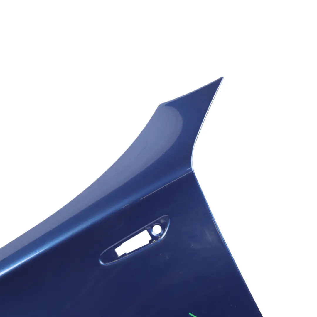 Side Panel Wing Fender Front Left N/S Montegoblau Blue - A51 to BMW E81 E87 with Part number 7133227 BMW E81 E87 Side Panel Wing Fender Front Left N/S Montegoblau Blue - A51 - SKU 7133227-MTB - Part number 7133227