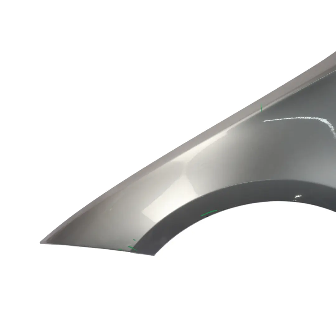 BMW E81 E87 Side Panel Wing Fender Front Left N/S Quarzblau Blau Blue - A18 - SKU 7133227-QB - Part number 7133227