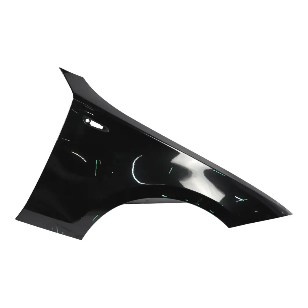 Side Panel Fender Wing Front Right O/S Black Sapphire - 475 to BMW E81 E87 with Part number 7133228 BMW E81 E87 Side Panel Fender Wing Front Right O/S Black Sapphire - 475 - SKU 7133228-BS1 - Part number 7133228