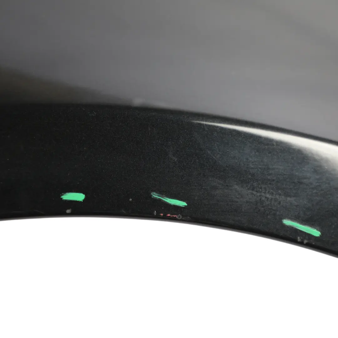 BMW E81 E87 Side Panel Fender Wing Front Right O/S Black Sapphire - 475 - SKU 7133228-BS1 - Part number 7133228