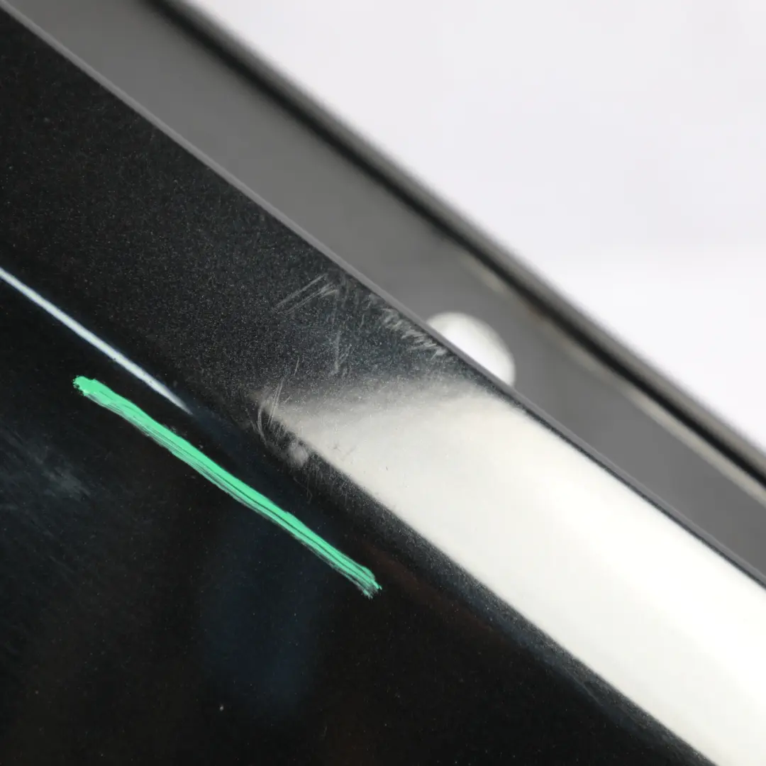 BMW E81 E87 Side Panel Fender Wing Front Right O/S Black Sapphire - 475 - SKU 7133228-BS1 - Part number 7133228