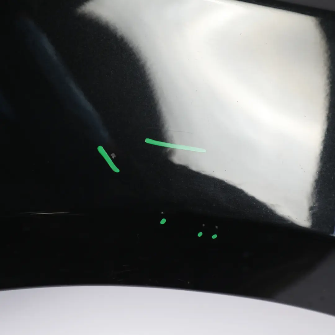 BMW E81 E87 Side Panel Fender Wing Front Right O/S Black Sapphire - 475 - SKU 7133228-BS1 - Part number 7133228