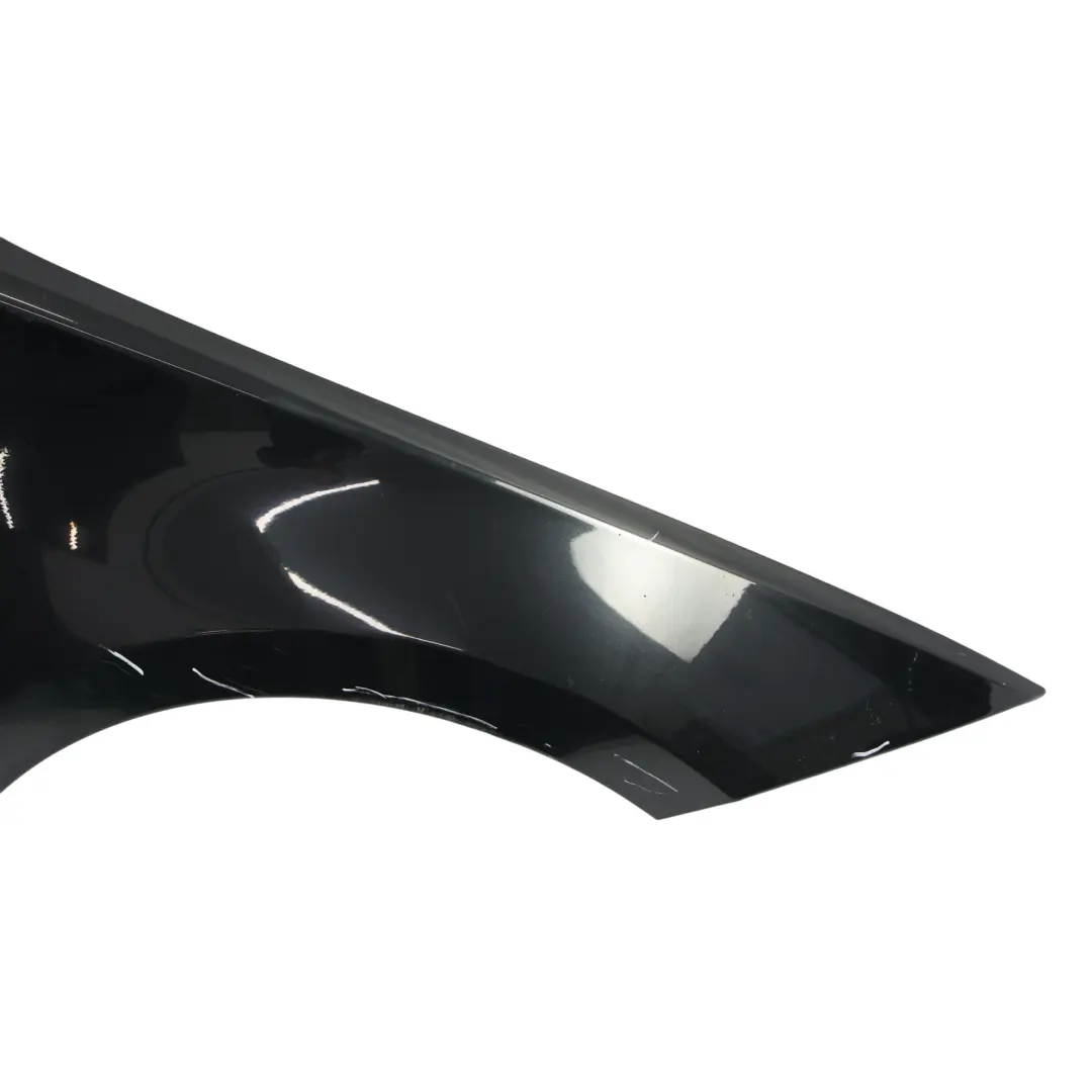 Side Panel Fender Wing Front Right O/S Black Sapphire - 475 to BMW E81 E87 with Part number 7133228 BMW E81 E87 Side Panel Fender Wing Front Right O/S Black Sapphire - 475 - SKU 7133228-BS2 - Part number 7133228