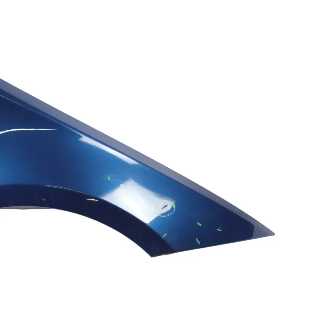 BMW E81 E87 Side Panel Fender Wing Front Right O/S Le Mans Blue Metallic - 381 - SKU 7133228-LMB1 - Part number 7133228