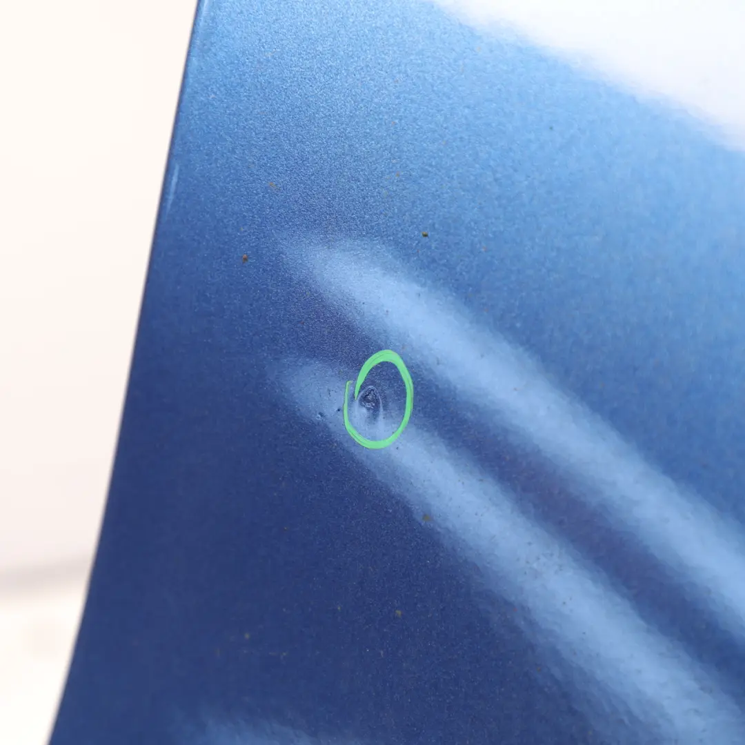 BMW E81 E87 Side Panel Fender Wing Front Right O/S Montegoblau Blue - A51 - SKU 7133228-MTB - Part number 7133228