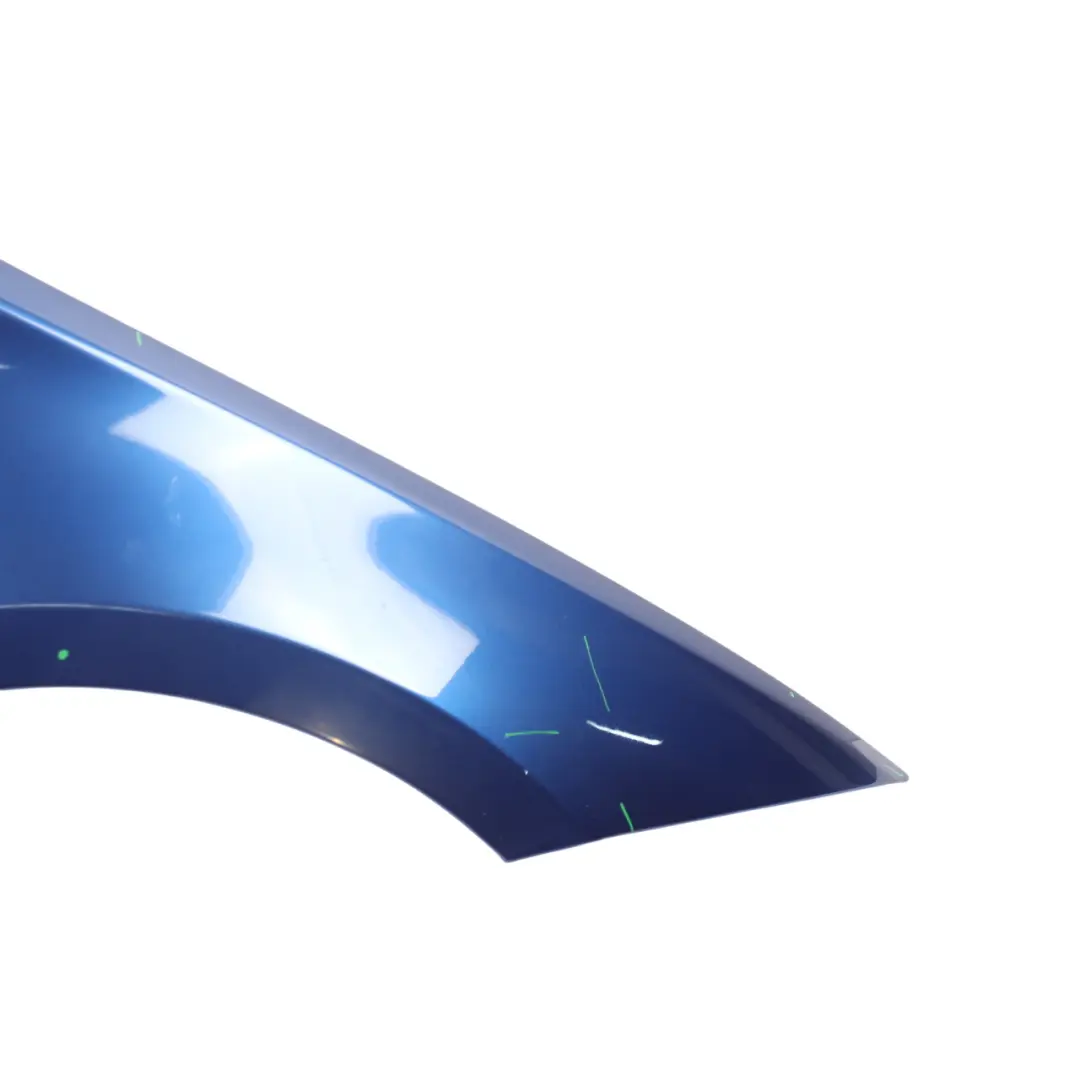 BMW E81 E87 Side Panel Fender Wing Front Right O/S Montegoblau Blue - A51 - SKU 7133228-MTB - Part number 7133228