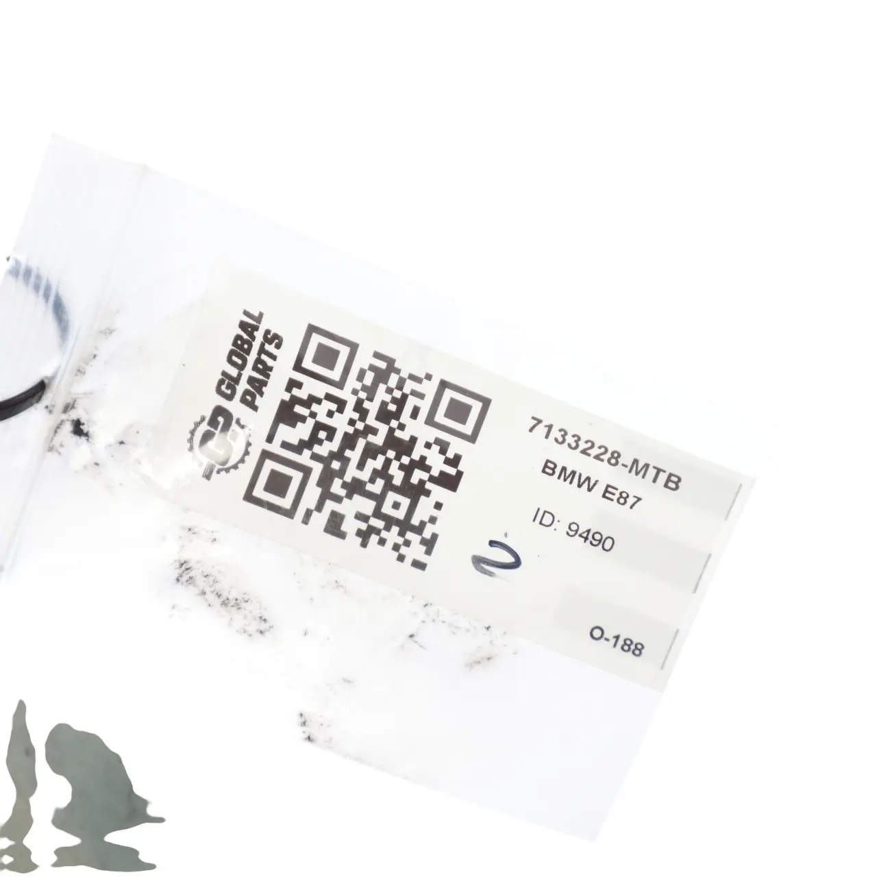 BMW E81 E87 Błotnik Prawy Przedni Montegoblau Niebieski Metalik A51