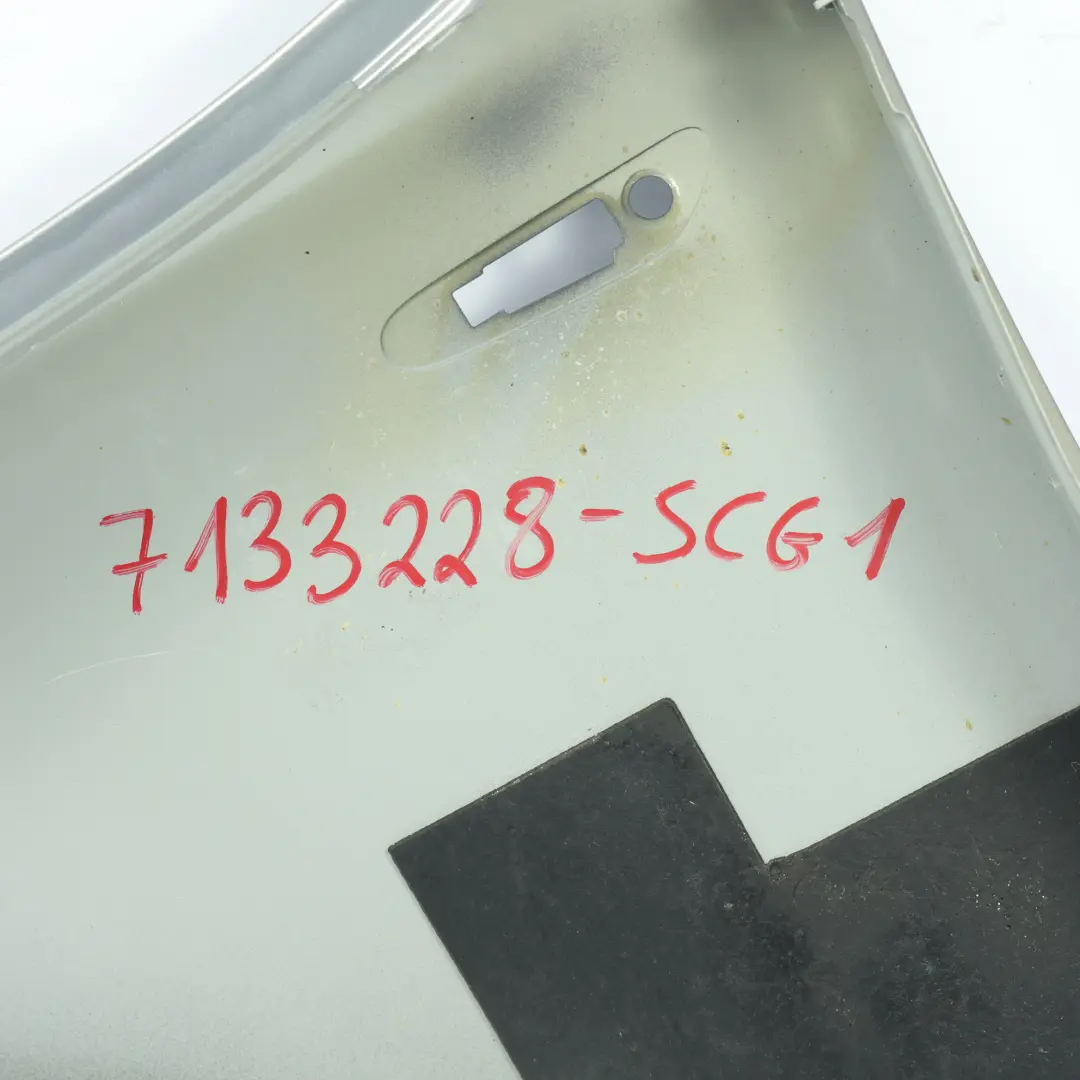  Side Panel BMW E81 E87 Fender Wing Front Right O/S Spacegrau Space Grey - A52 - SKU 7133228-SCG1 - Part number 7133228