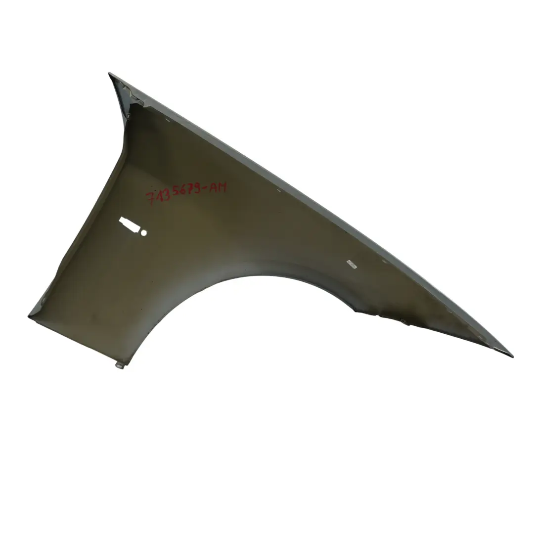 Side Panel Fender Wing Front Left N/S Arktis Metallic - A34 to BMW E90 E91 with Part number 7135679 BMW E90 E91 Side Panel Fender Wing Front Left N/S Arktis Metallic - A34 - SKU 7135679-AM - Part number 7135679