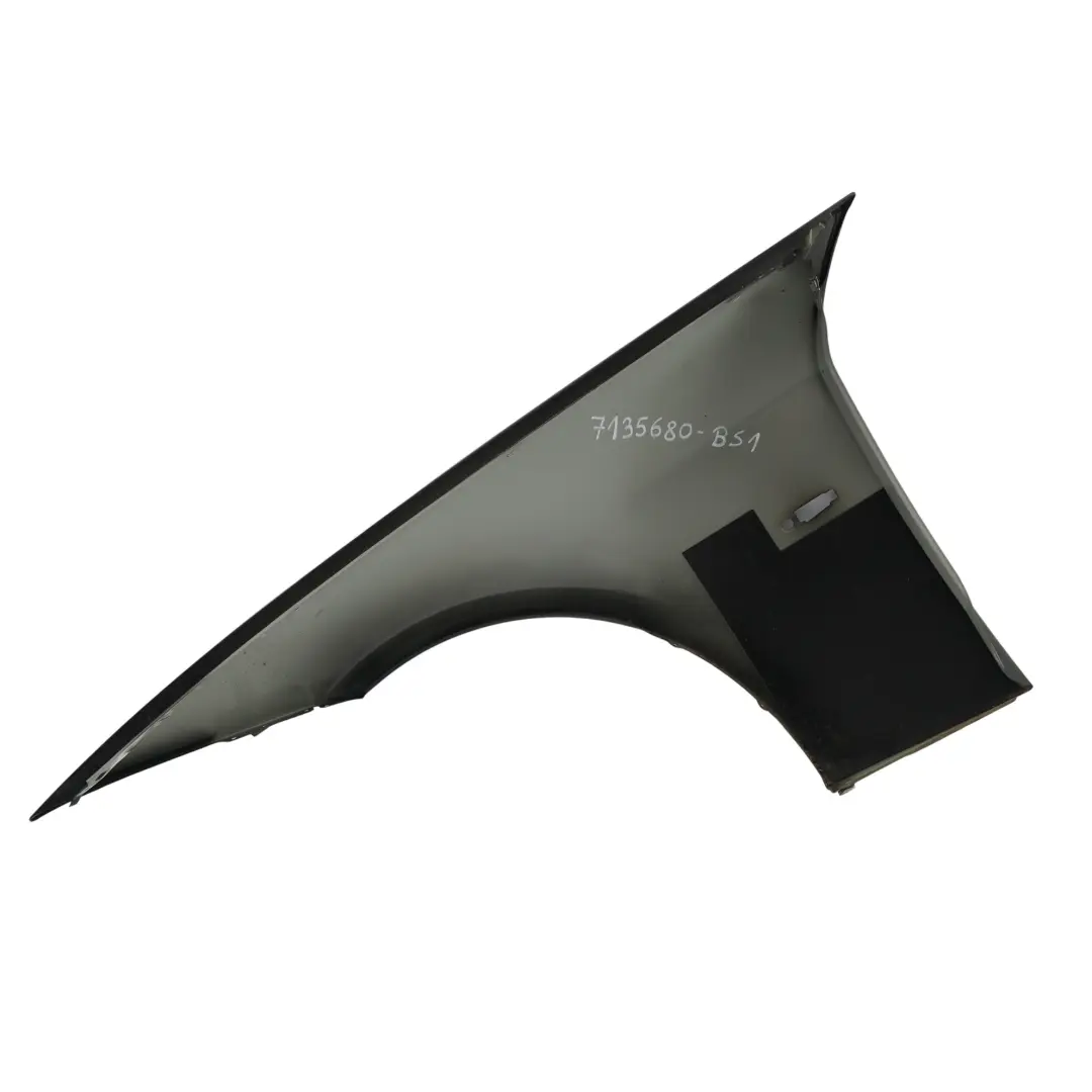 Side Wing Panel Fender Front Right O/S Black Sapphire - 475 to BMW E90 E91 with Part number 7135680 BMW E90 E91 Side Wing Panel Fender Front Right O/S Black Sapphire - 475 - SKU 7135680-BS1 - Part number 7135680