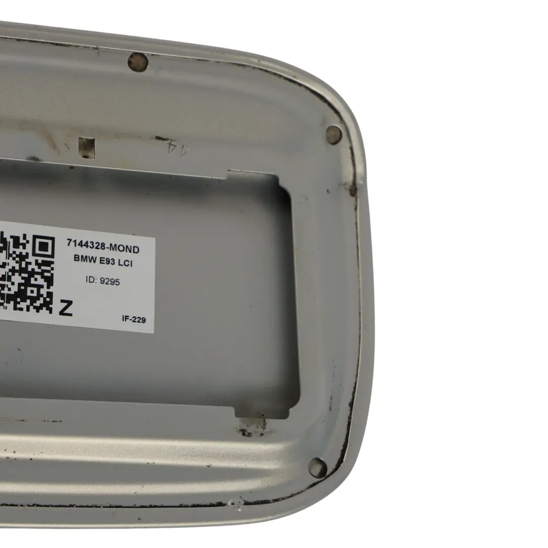 BMW E93 E93N LCI Kraftstoff Deckel Einfüll Klappe Mondstein X04 - SKU 7144328-MOND - Teilenummer 7144328