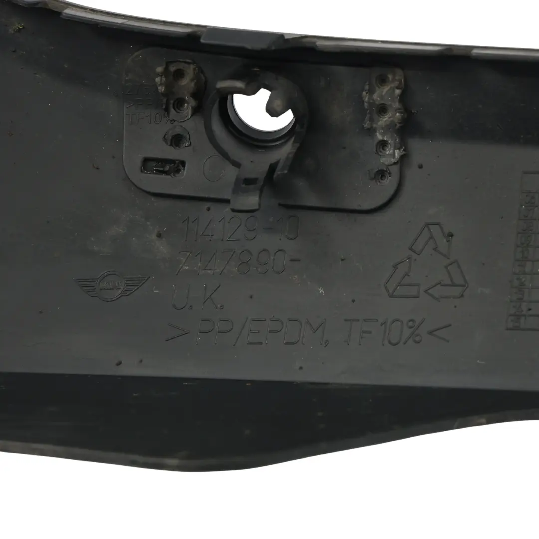 Mini R56 R57 Cooper S Paragolpes Trasero PDC Spoiler Central Schwarz Black - SKU 7147890-2 - Número de pieza 7147890