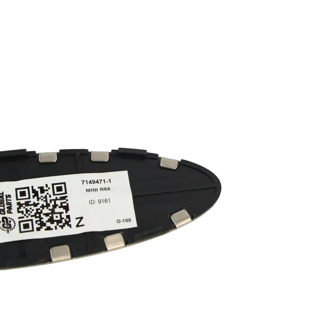 Reposapiés Pedal Embrague Freno Embellecedor SET para Mini Cooper R56 R57 con número de pieza 7149471 Mini Cooper R56 R57 Reposapiés Pedal Embrague Freno Embellecedor SET - SKU 7149471-1 - Número de pieza 7149471