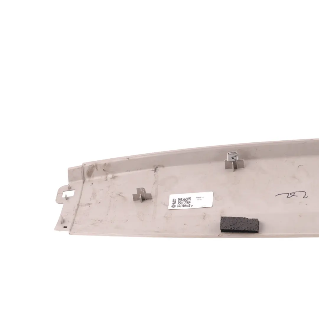 Upper Trunk Boot Lid Tailgate Trim Panel Grey 7172123 to BMW X5 E70 with Part number 7149635 BMW X5 E70 Upper Trunk Boot Lid Tailgate Trim Panel Grey 7172123 - SKU 7149635 - Part number 7149635